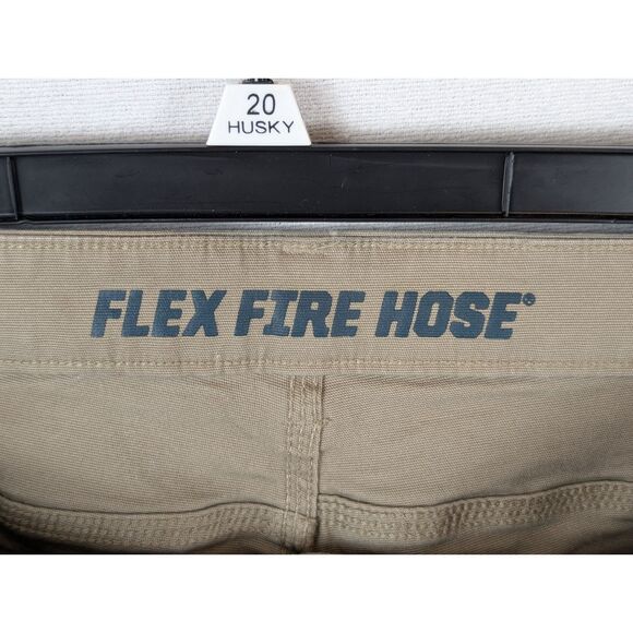 Duluth Trading Co Flex Fire Hose Relaxed Fit Pants Khaki Men's Size 36x34 - Picture 11 of 12